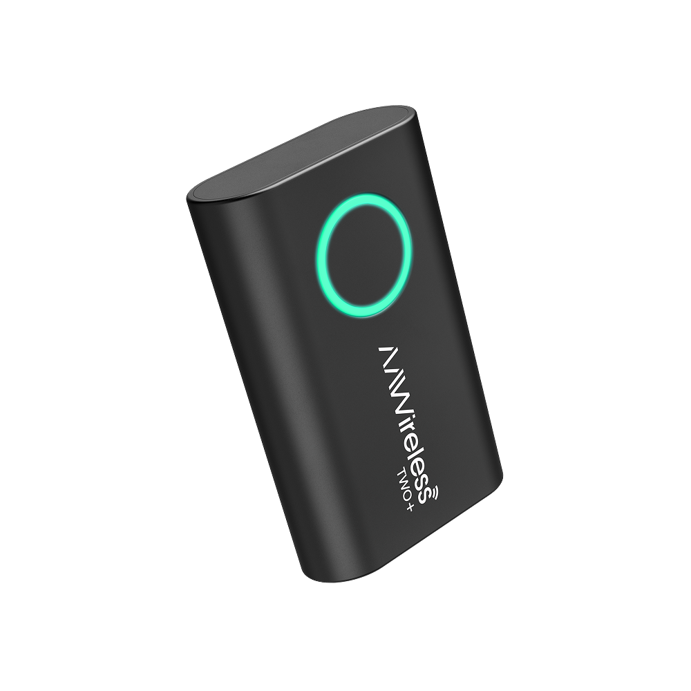 3D Render of the AAWireless TWO+ Android Auto & Carplay wireless adapter